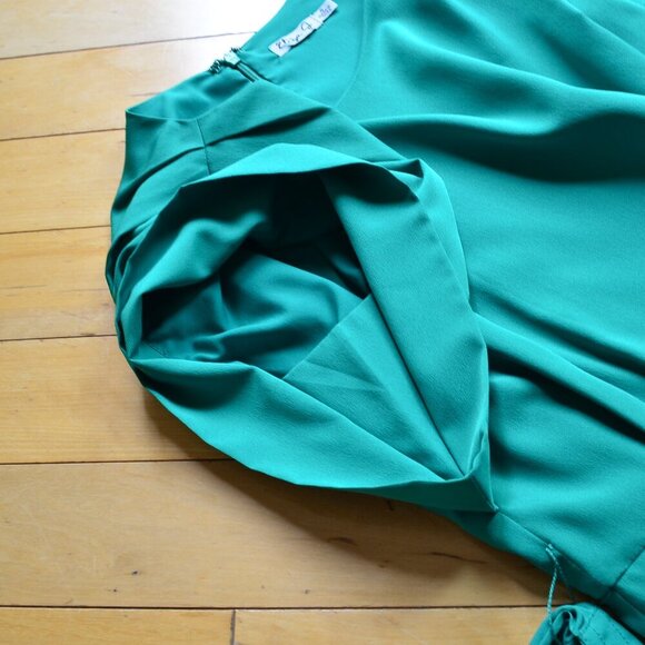 ELIZA J Drape Sleeve Sash Belt Dress Size 6 - Picture 9 of 12